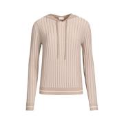 Beige Trui met Elegante Details Liu Jo , Beige , Dames