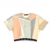 Kort shirt glen aspen top Obey , Beige , Dames