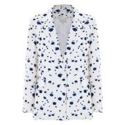 Stijlvolle Blazers voor een Chic Look Kocca , White , Dames