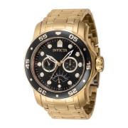 Pro Diver Quartz Horloge - Zwarte Wijzerplaat Invicta Watches , Yellow...