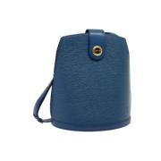 Pre-owned Leather louis-vuitton-bags Louis Vuitton Vintage , Blue , Da...