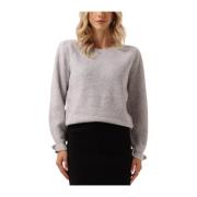 Stijlvolle Pullover Sleeve voor vrouwen Nukus , Gray , Dames