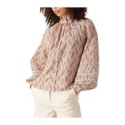 Elegante Roze Nita Blouse Dea Kudibal , Pink , Dames