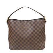 Pre-owned Canvas shoulder-bags Louis Vuitton Vintage , Brown , Dames