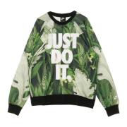 Licht Crew Floral Sweatshirt Nike , Multicolor , Heren