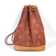 Pre-owned Cotton louis-vuitton-bags Louis Vuitton Vintage , Orange , D...