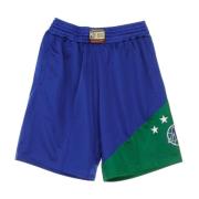 NBA Team Heritage Basketball Shorts Mitchell & Ness , Blue , Heren