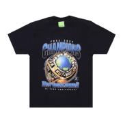 Champions Tee - Zwart Streetwear HUF , Black , Heren