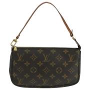 Pre-owned Canvas louis-vuitton-bags Louis Vuitton Vintage , Brown , Da...