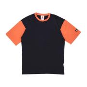 Valley Tee Heren T-shirt Zwart/Oranje Columbia , Black , Heren