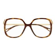 Goud Havana Brillenmontuur Chloé , Brown , Unisex