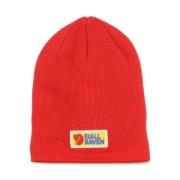 Rode Beanie Muts voor Mannen Fjällräven , Red , Heren