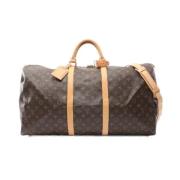 Pre-owned Canvas louis-vuitton-bags Louis Vuitton Vintage , Brown , Da...