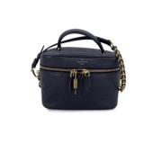 Pre-owned Leather louis-vuitton-bags Louis Vuitton Vintage , Black , D...