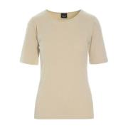 Rib Gebreide Blouse Ivoor Bitte Kai Rand , Beige , Dames