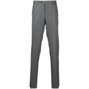 Flanellen wollen broek met zakken Canali , Gray , Heren