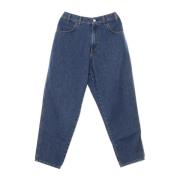 Stone Washed Heren Jeans Amish , Blue , Heren