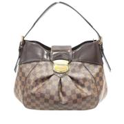 Pre-owned Canvas louis-vuitton-bags Louis Vuitton Vintage , Brown , Da...