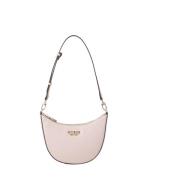 Roze Eco Leren Handtas met Gouden Details Guess , Pink , Dames