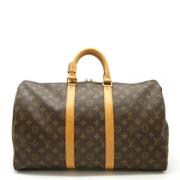 Pre-owned Canvas louis-vuitton-bags Louis Vuitton Vintage , Brown , Da...