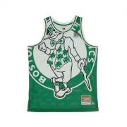 Basketbal top basketbal Mitchell & Ness , Green , Heren