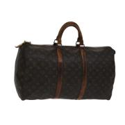 Pre-owned Canvas louis-vuitton-bags Louis Vuitton Vintage , Brown , Da...