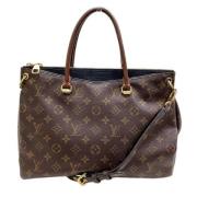 Pre-owned Canvas louis-vuitton-bags Louis Vuitton Vintage , Brown , Da...