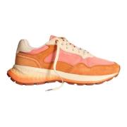 Paris II Stijlvolle Sneakers Hoff , Orange , Dames