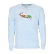 Zomer Break Longsleeve T-shirt Lichtblauw Ripndip , Blue , Heren