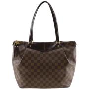 Pre-owned Canvas louis-vuitton-bags Louis Vuitton Vintage , Brown , Da...