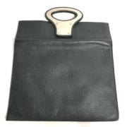 Pre-owned Leather louis-vuitton-bags Louis Vuitton Vintage , Black , D...