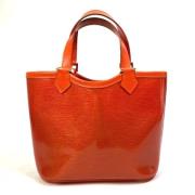 Pre-owned Vinyl louis-vuitton-bags Louis Vuitton Vintage , Orange , Da...