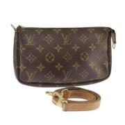 Pre-owned Canvas louis-vuitton-bags Louis Vuitton Vintage , Brown , Da...