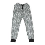 Zwart/Wit Jogger Sweatpants Tracksuit Mannen BOY London , Black , Here...