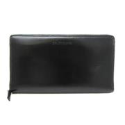 Pre-owned Leather wallets Bottega Veneta Vintage , Black , Dames