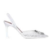 Camelialacesling Ivory Amina Muaddi , White , Dames