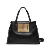 Zwarte handtas voor vrouwen Moschino , Black , Dames