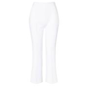 Ivoor Broek met Stijl Pa08951E2-360 Elisabetta Franchi , White , Dames