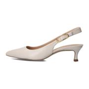 Elegante Ibon Slingbacks Beige Schoenen Unisa , Beige , Dames