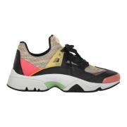 Contrasterende Zool Lage Sneakers Kenzo , Multicolor , Dames