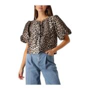 Bruine Blouse Nv-erika Notre-v , Brown , Dames