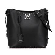 Pre-owned Leather louis-vuitton-bags Louis Vuitton Vintage , Black , D...