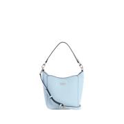 Modieuze Turquoise Handtas met Gouden Details Guess , Blue , Dames