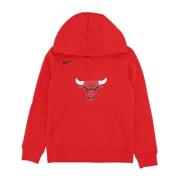 Chicago Bulls Logo Hoodie Sweatshirt Nike , Red , Heren