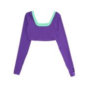 Royal Purple Streetwear Top Puma , Purple , Dames