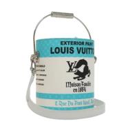 Pre-owned Canvas handbags Louis Vuitton Vintage , Blue , Dames