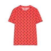 Rode Unisex T-shirt Marine Serre , Red , Dames