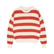 Leto Woman Jumper Chili The New Society , Red , Dames