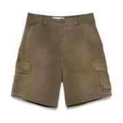 Cargo Katoenen Shorts Loewe , Green , Heren