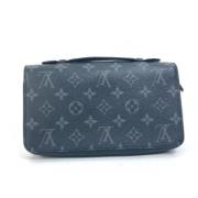 Pre-owned Cotton wallets Louis Vuitton Vintage , Black , Dames